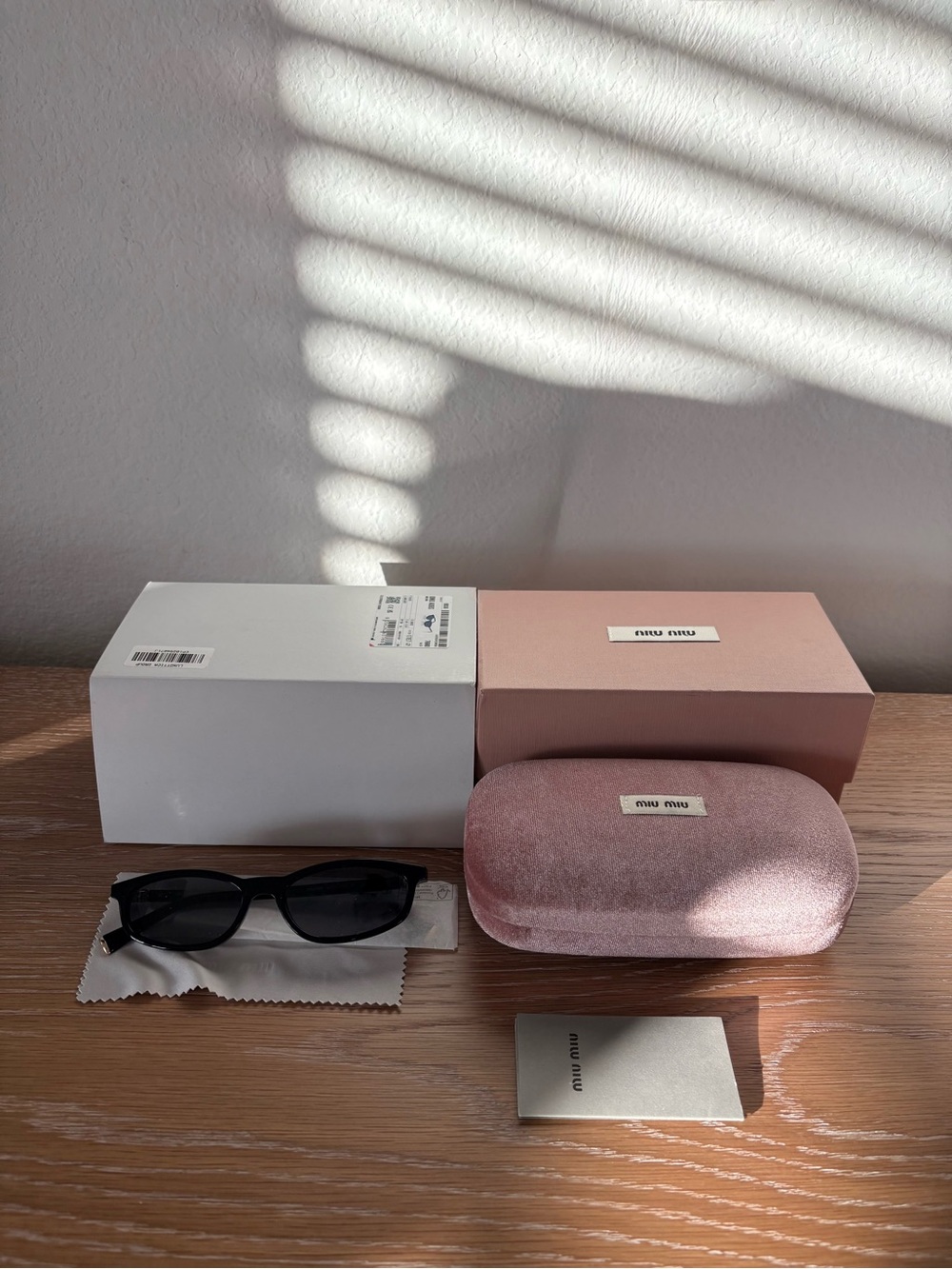 Miu Miu A06s Sunglasses with Accessories